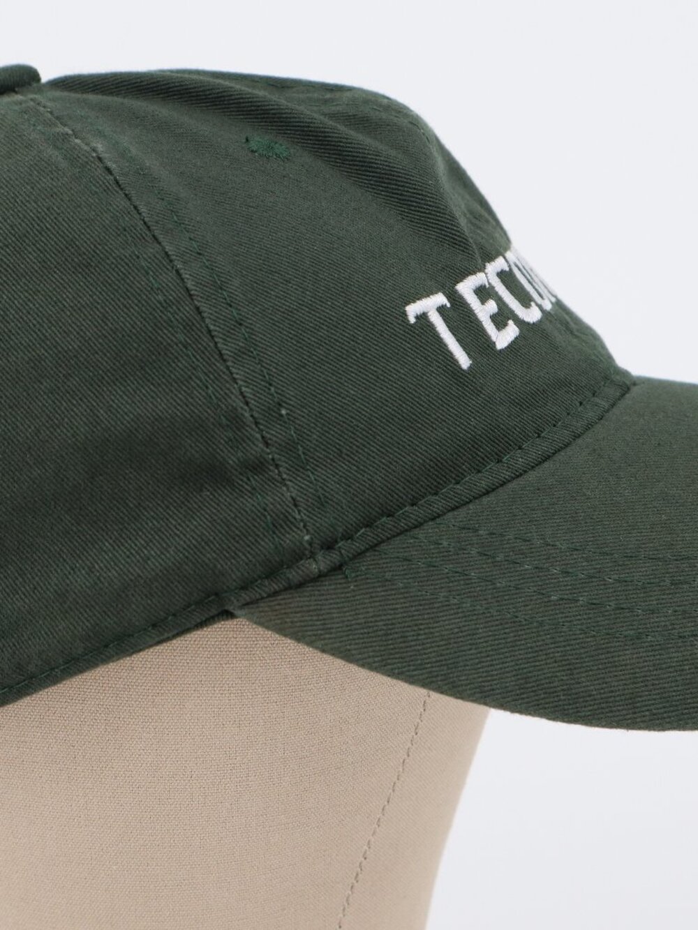 Tecovas Pine Green Embroidered Logo Dad Hat 2019 Western Strapback Baseball Cap - Picture 7 of 8